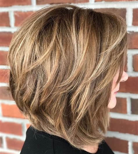 layered bob for medium length hair|layered medium bob haircut pictures.